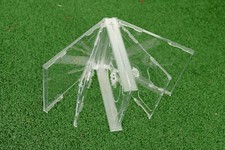 CD DVD Box transparent für 6