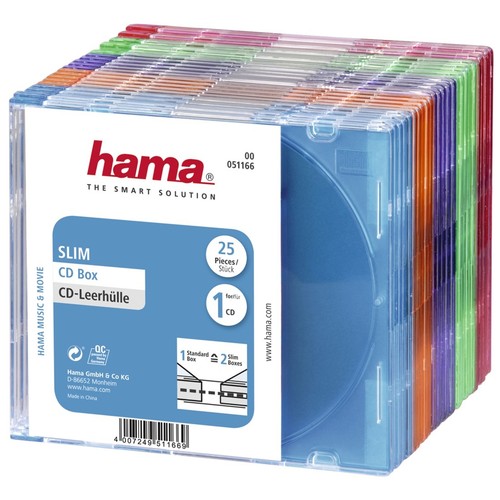 Hama 25x dvd blu - hama,