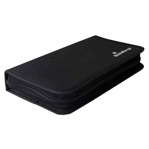 Dvd tasche schwarz für 48 - dvd,