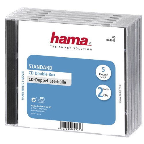 Hama dvd blu ray doppel - 5x, blu-ray