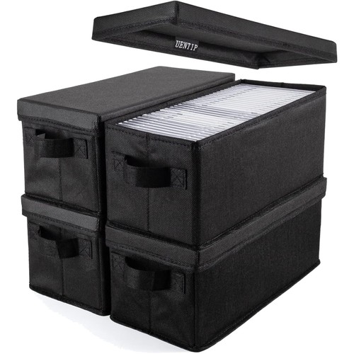 Aufbewahrungsbox schwarz - cd,