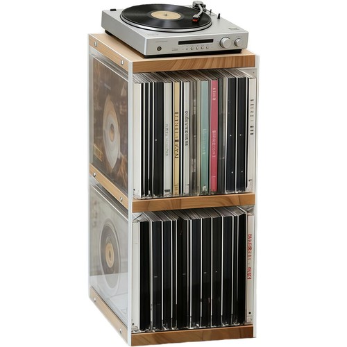 Ständer holz regal - regal,, cd