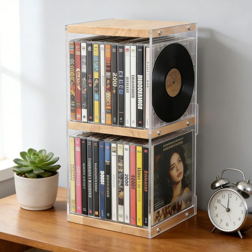 Ständer holz regal cd - holz,