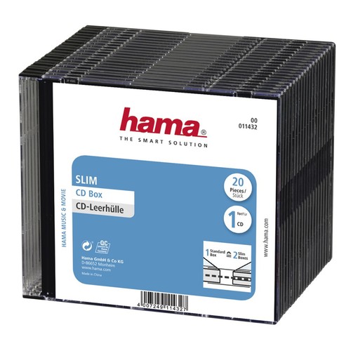 Hama hüllen 20er pack - hama, cd