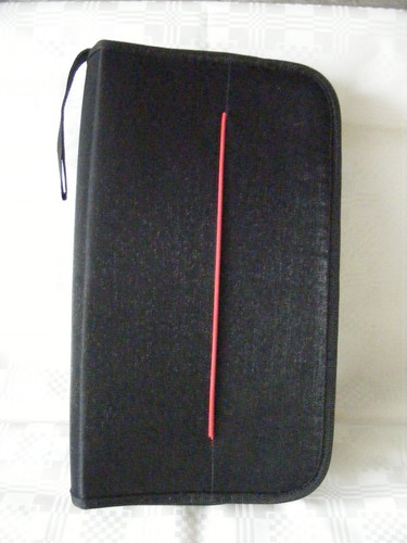 Dvd tasche schwarz für - cd,