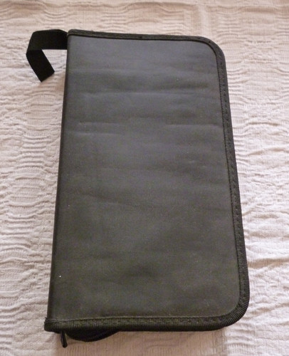 Schwarze tasche mappe - tasche, /
