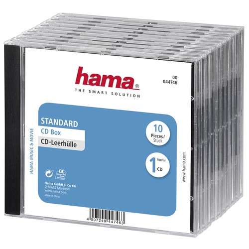 Hama 10x dvd blu - hama, cd